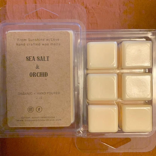 Sea Salt and Orchid Wax Melts